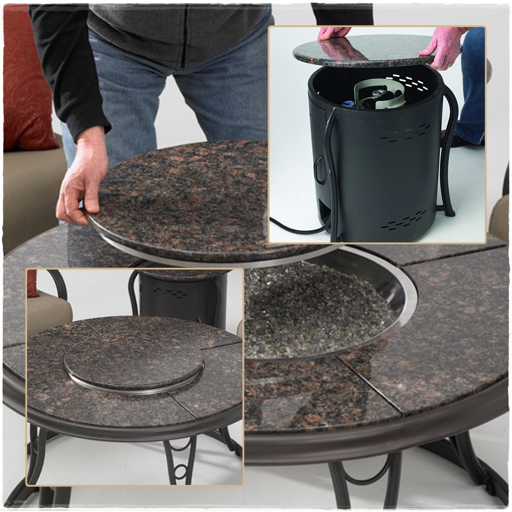 fire pit table | Camelot Living